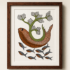 Tree of Life Fish Gond Painting | Handmade Tribal Folk Art